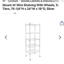 Wire Shelving 