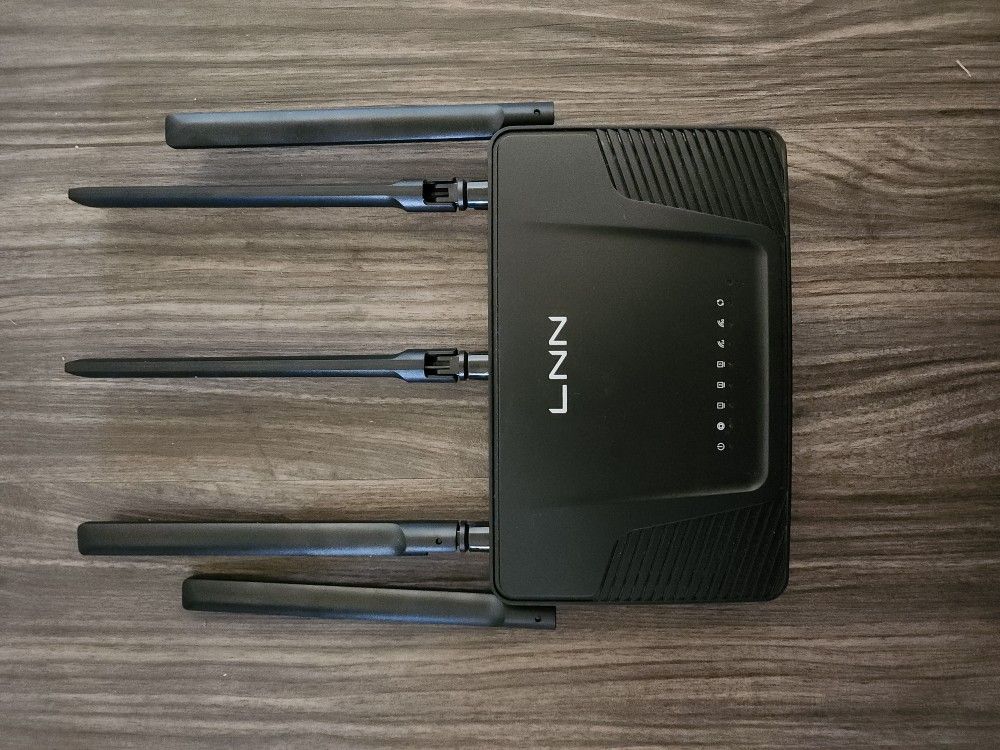 LNN Wi-Fi 6 Router, 3000Mbps Dual Band Wireless Gigabit Routers for Gaming