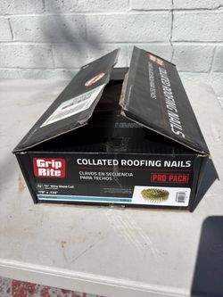 Grip Rite Coil Roofing Nails 7/8”