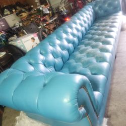Chesterfield Real Leather Sofa