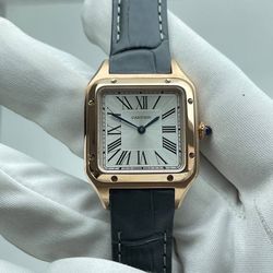 Cartier Santos Dumont Rose Gold Watch