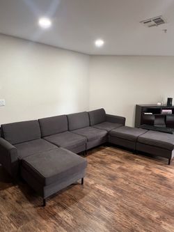 Sectional Sofa, gray