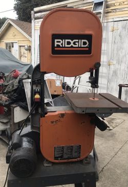 14 inch Ridgid Band Saw New Tires and Bearings