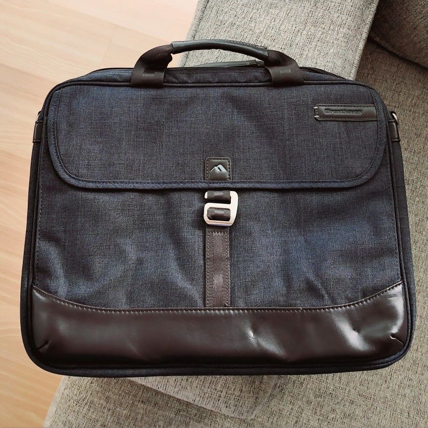 Brenthaven Laptop 15" Shoulder Messenger Bag, Indigo Blue
