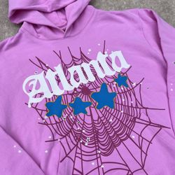 Pink Atlanta Spider Hoodie