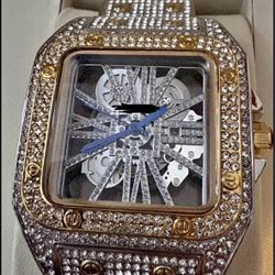 Diamond Watch With Box TROW OFFER