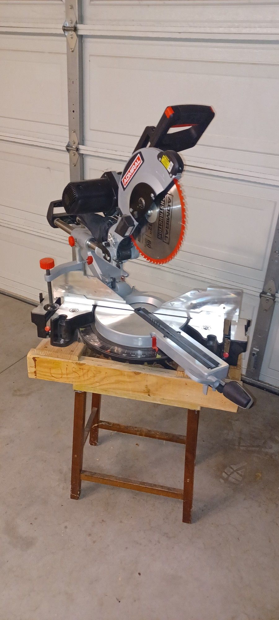 12" Admiral Dual Bevel Sliding Compound Miter Saw for Sale in Redlands