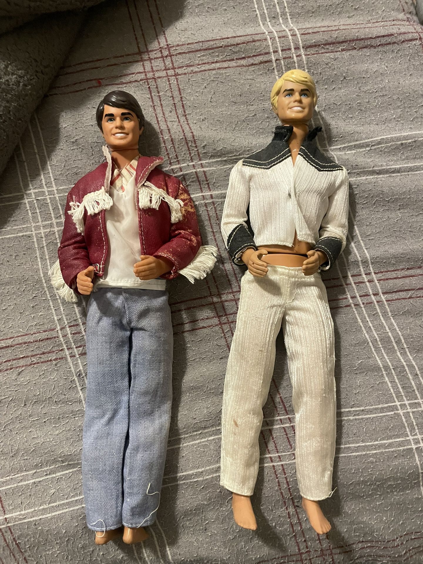 Vintage Ken dolls 1966 And 1968 Blonde And Brunette