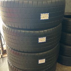 🛞SET OF 4 USED TIRES🛞 275/55/20 GOODYEAR •INSTALL/BALANCE INC•