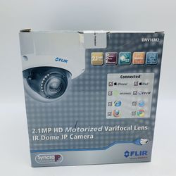 Flir Dome Camera HD Motorized Varifocal lens Iphone Android Waterproof New taking Trades as well