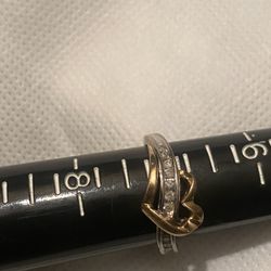 Women’s Gold Ring Two Tone 