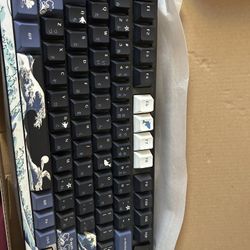 Ocean design with animation Screen keyboard