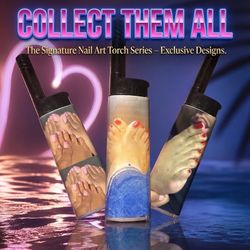 Custom Bic Graphic Lighter Feet Toe Art Smoke MUST GO 