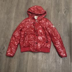 Moncler jacket red