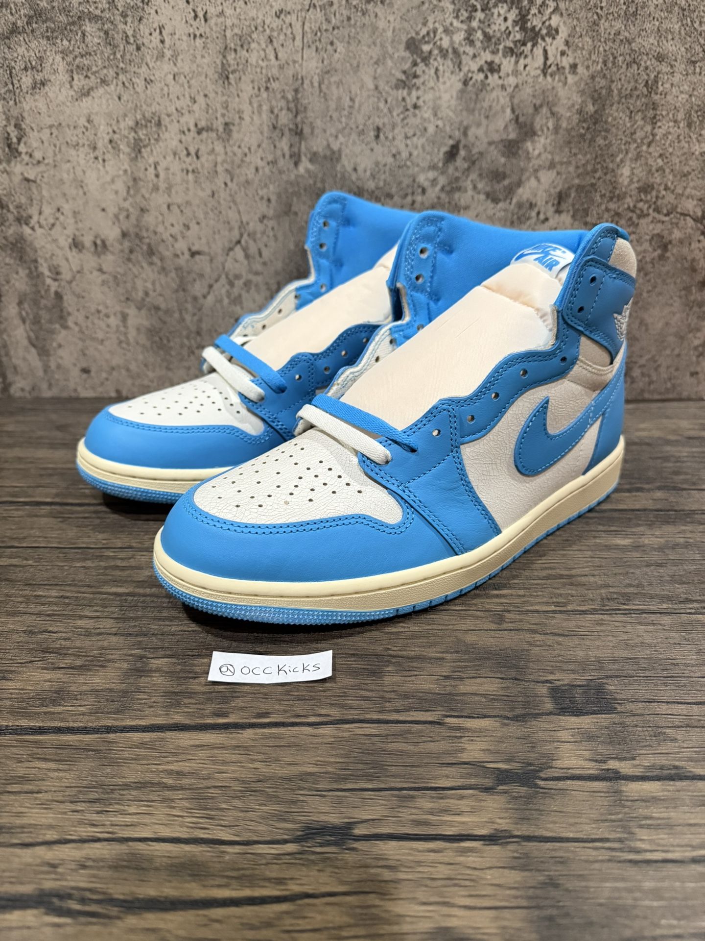 Jordan 1 Retro High OG Reimagined UNC Size 9.5 Nike Air