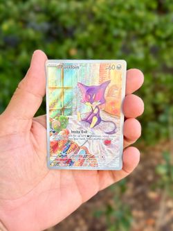 Pokemon Purrloin Illustration Rare 136/086 - White Flare NM