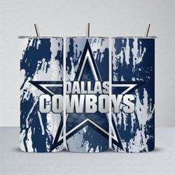 Cowboys Tumblers, 20oz Stainless Steel Tumblers 