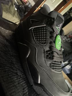 Black Cats Jordan 4s