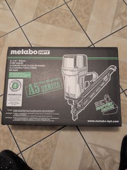 Metabo HPT 3-1/4 83mm Strip Nailer