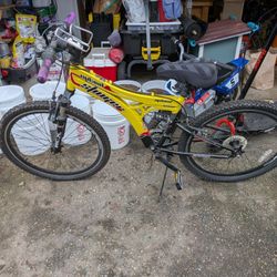 Free Kids Bike And Electric Scooter and Bike Set