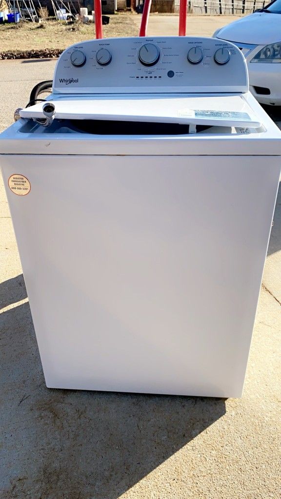 WHIRLPOOL WASHER AND DRYER