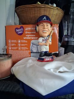 Chipper Jones collectors item boblehead