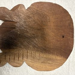 Hand Carved Wooden Face