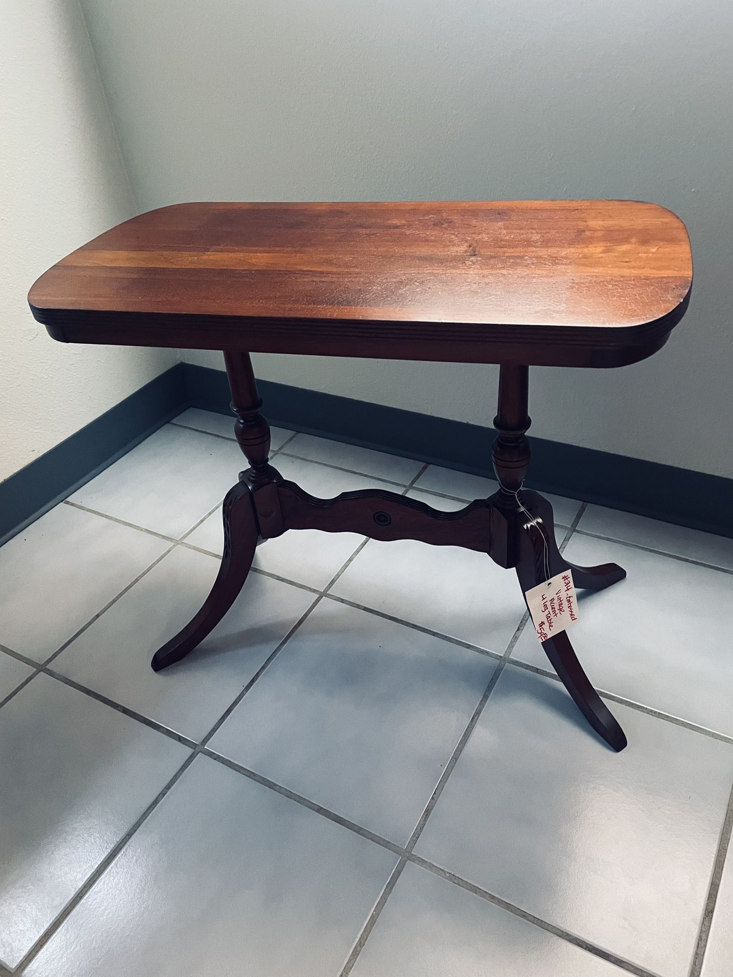 Table Vintage Side Table Oblong  