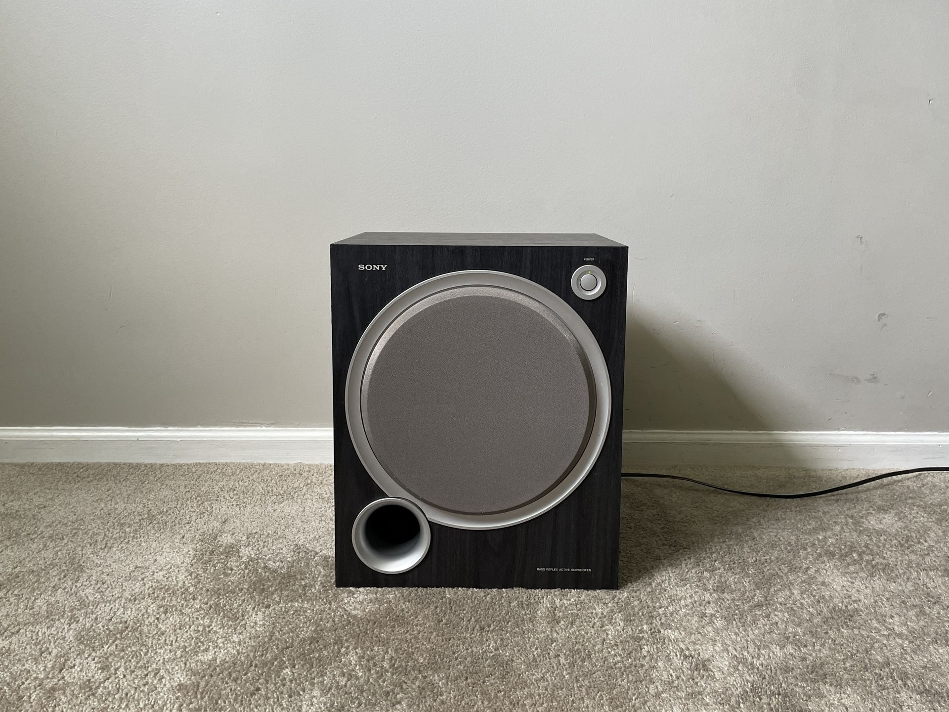 Sony SA-WMSP68 Home Theater Powered Active Subwoofer Sub