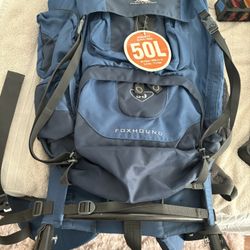 Blue Hikers Backpack