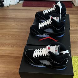 Reimagined Metallic Jordan 5s 