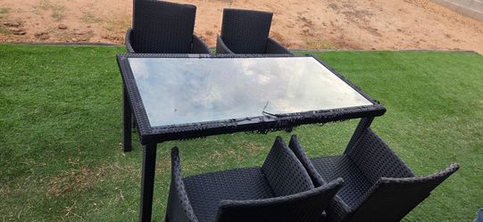 Black Wicker Outdoor Patio Furniture