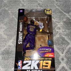 Lebron James Figure Rare Collectible