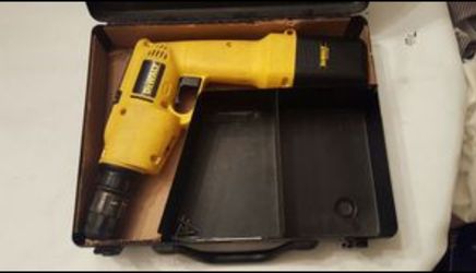 Dewalt 12v cordless drill, with battery. As is.