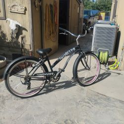 Green line Beach Cruiser With Gears$180obo