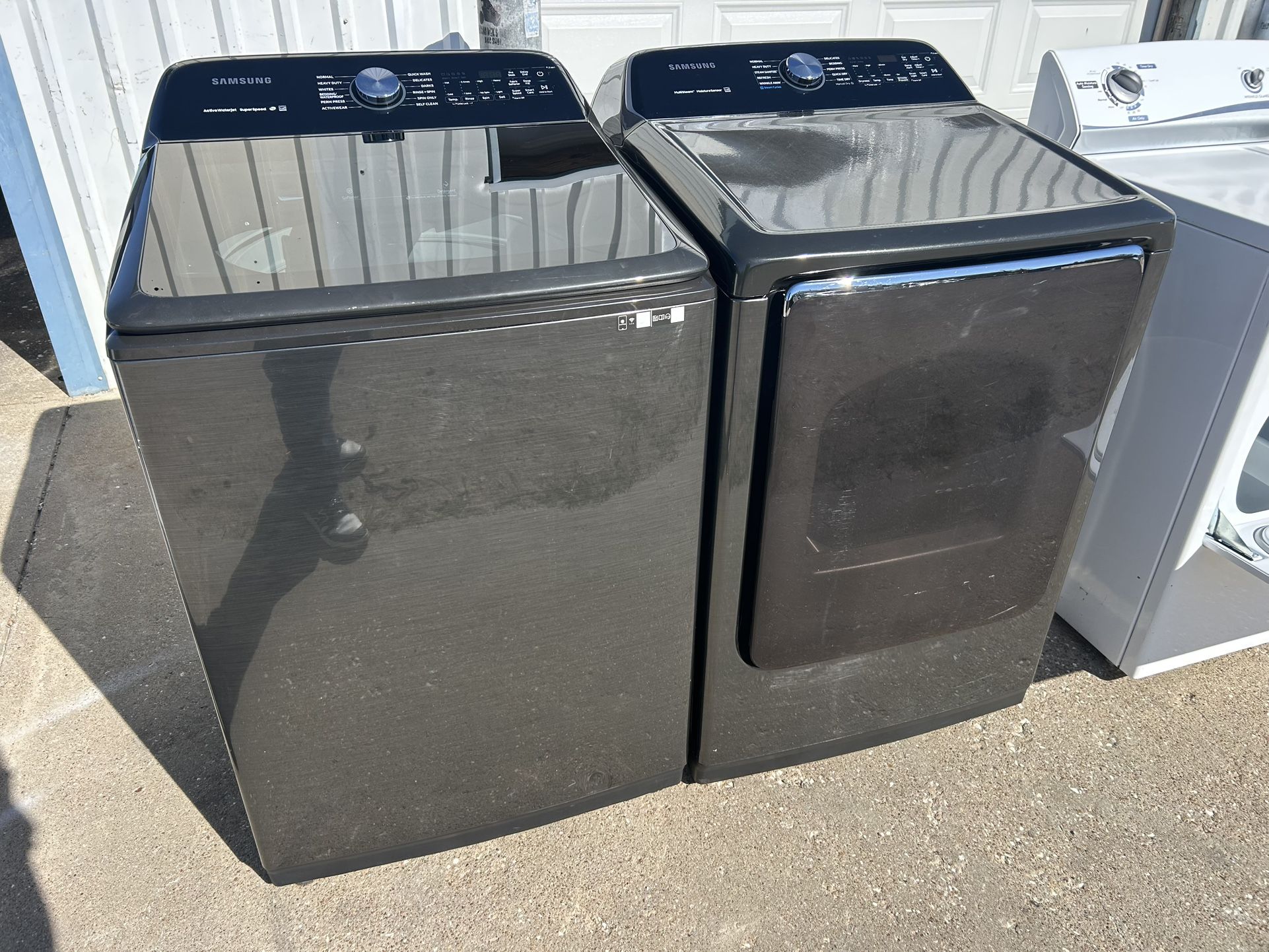 $575 King CapacitySamsung Washer And Gas Dryer