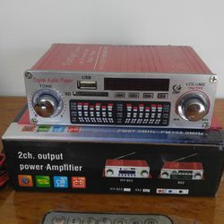 NEW TECH Audio Receiver Amplifier. Brand New