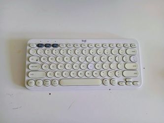 Logitech K380 Multi-Device Wireless Bluetooth Keyboard - Off White.
Only 20 dollars. 
Incredible deal.