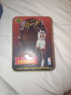 Michael Jordan tin cards