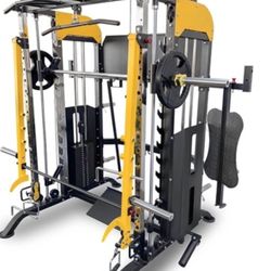 Smith and Squat Rack Fitness Machine