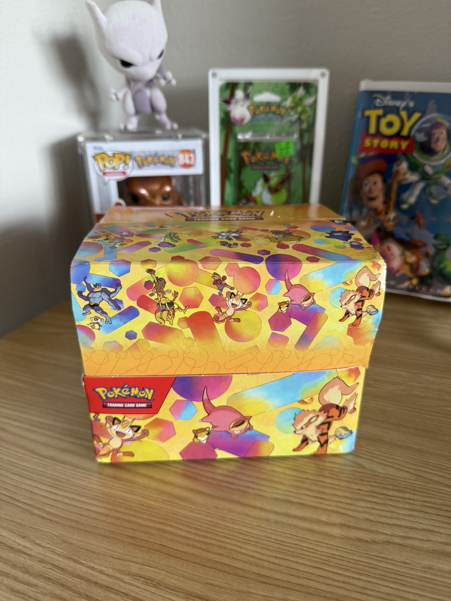 Pokemon Scarlet & Violet 151 Mini Tins Display Case - 10x Factory Sealed Tins