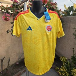 Colombia Home World Cup Soccer Jersey 2026