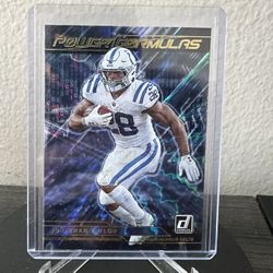 2021 Donruss Football Jonathon Taylor “ Power Formulas “