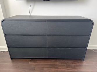 Black Better Homes & Gardens Juliet 6 Drawer Dresser
