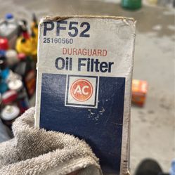 Ac Delco Oil Filter Pf52