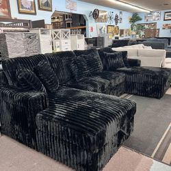 🚛Flash Deal🚛Brand New Two Chaise Sectional Couch $1299, Finance Available, Delivery Available 