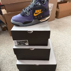 Jordan 4 Lakers Size 5.5Y