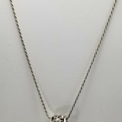 Women's Sterling Silver 925 Chain with Charm / Pendant  #80354