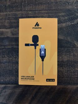 Maono USB Lavalier Microphone 