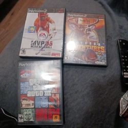 Three Ps2 Games Bundle $20